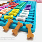 Dog Treat Molds Mini Bone Silicone Sheet, Dog Treat Maker Biscuit Molds with Scraper (1 PCS mini bone)