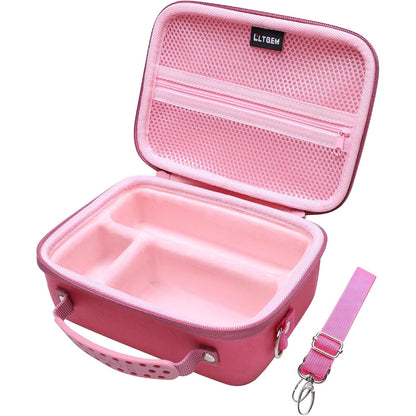 Camera Case Compatible with Sony Alpha ZV-E10 / ZV-1F / ZV-1 / ZV-1 II Vlog Camera with Shoulder Strap by LTGEM, Fits Vlogger Accessory Kit Tripod and Microphone, Black