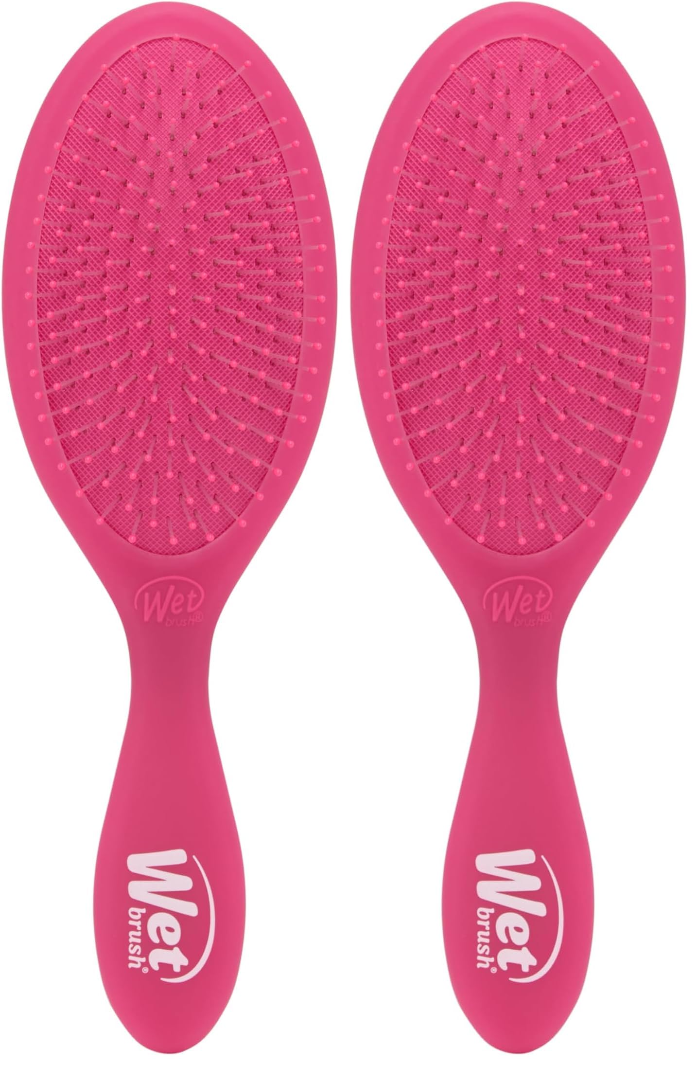 Buy now Wet Brush Original Detangler Hair Brush, Amazon Exclusive Aqua- Ultra-Soft IntelliFlex Bristles-Detangling Hairbrush Glides Through Tangles For All Hair Types (Wet Dry & Damaged Hair) - Women & Men 1 Count (Pack of 2) Pink Frost at indiglob india