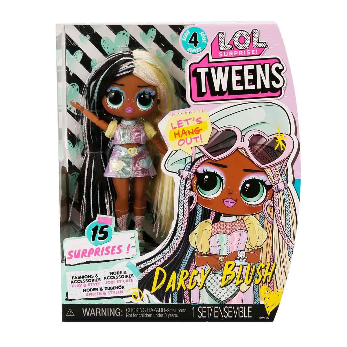 Buy now L.O.L. Surprise! Tweens Series 4 Fashion Doll Darcy Blush with 15 Surprises and Fabulous Accessories – Great Gift for Kids Ages 4+ at indiglob india