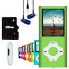 MP3 Player / MP4 Player, Hotechs MP3 Music Player with 32GB Memory SD Card Slim Classic Digital LCD 1.82'' Screen MINI USB Port with FM Radio, Voice Record - Light Green