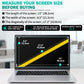 Buy now F FORITO 2-Pack 15.6 Inch Anti Blue Light Laptop Screen Protector, Eye Protection Anti Glare Matte Computer Screen Cover for 15.6" Laptop with 16:9 Aspect Ratio, Reduce Eye Strain and Touch Sensitive at indiglob india