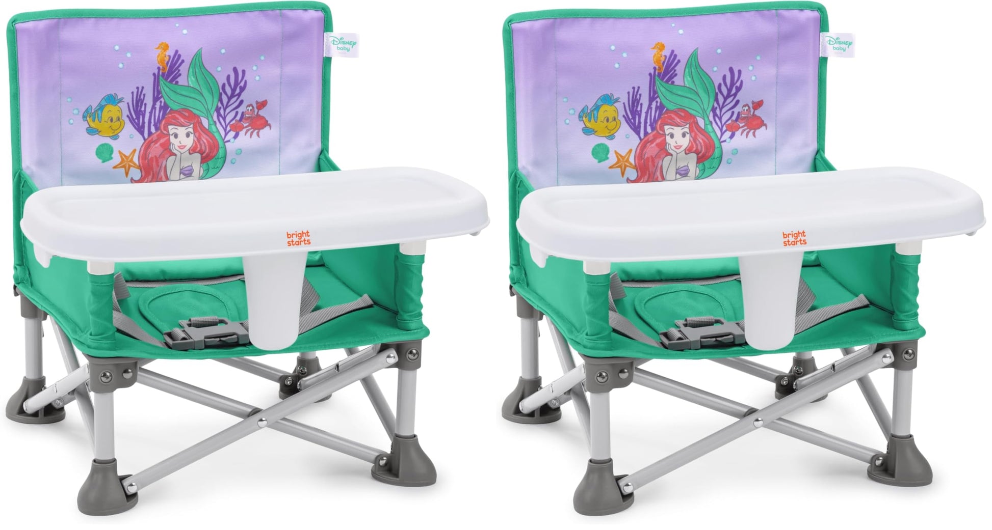 Buy now Summer by Bright Starts Pop 'N Sit Portable Booster Chair, Floor Seat, Indoor/Outdoor Use, Compact Fold, Green, 6 Mos - 3 Yrs at indiglob india