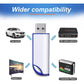 32GB FAT32 Format USB 2.0 Flash Drives, USB Memory Stick for Game Capture Card/Cassette Player/Computer/Laptop/External Data Storage with Indicative Light