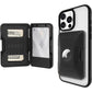 Pelican MagSafe Wallet for iPhone - Heavy Duty MIL-STD Snap-On Phone Magnetic Wallet and Phone Card Holder - Detachable and Slim Hard Case for iPhone 17 Pro Max /16 Pro Max/15/14/13/12 Series - Black