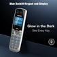 Buy now VTech Accessory Handset for DS6151 Series with 2-Line Cordless Phone, Suitable for Small Business or Home, Answering System, Expandable up to 12 Handsets, Intercom, Conference | DS6101 (Black/Silver) at indiglob india