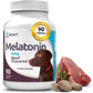 K9 Select Melatonin for Dogs - Calming Aid Tasty Dog Supplement - Helps Overall Health with Quiet Moments and Composure - Reduce Stress Calming Treats for Small Dogs - 1 mg, 180 Vegetable Capsules
