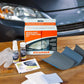 Sylvania Headlight Restoration Kit - Long-Lasting Headlight Repair Kit for Restoring to Like-New Condition - Surface Activator, Exclusive UV Coating, Clarifying Compound & More - No Tools Required