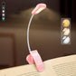 Buy now Vekkia Rechargeable Book Light for Reading in Bed, 3 Color x 3 Brightness, Lightweight Reading Light, Up to 70 Hours Lighting, Great for Readers, Travel (Blue) Pink at indiglob india
