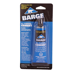 Barge All-Purpose TF Cement Rubber, Leather, Wood, Glass, Metal Glue 2 oz