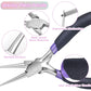 Jewelry Pliers Set, Paxcoo 3Pcs Jewelry Making Tools Kit includes Needle Nose Pliers, Round Wire Cutters for Supplies, Wrapping, DIY Crafts, Beading