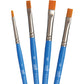 Princeton Select Artiste Paintbrush, 10-5 Brush Set, Blue