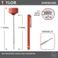 Taylor Waterproof Digital Instant Read Thermometer For Cooking, BBQ, Grilling, Baking, And Meat, Comes With Pocket Sleeve Clip, Red