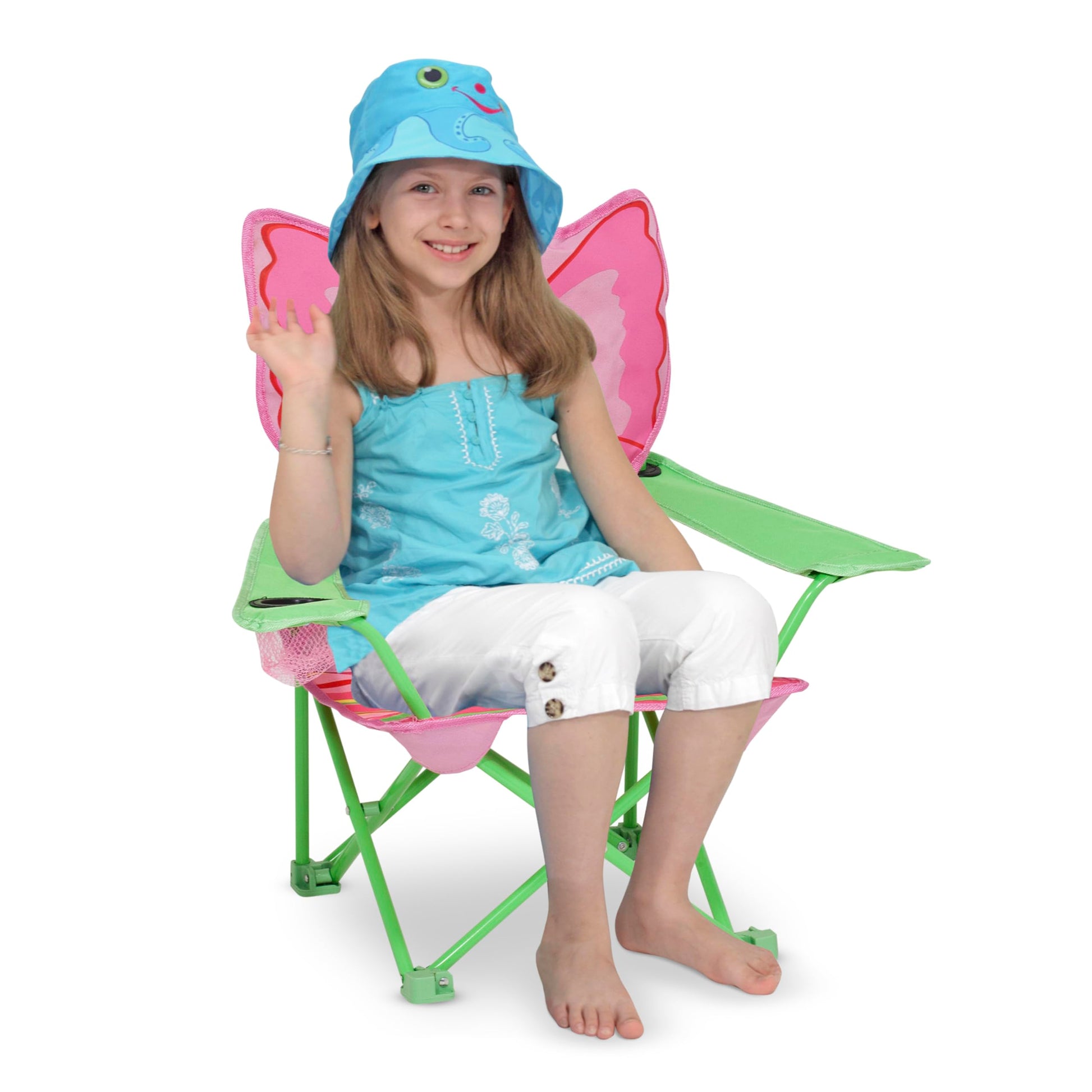 Buy now Melissa & Doug Bella Butterfly Child's Outdoor Chair (Frustration-Free Packaging) at indiglob india