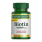 Buy now Nature's Bounty Biotin Hair Skin and Nails Vitamins, Supports Healthy Hair, Skin and Nails, 10,000 mcg, 120 Softgels (Pack of 1) at indiglob india