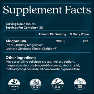 Doctor’s Best High Absorption Magnesium Glycinate Lysinate Supplement - 100% Chelated for Maximum Absorption - Magnesium for Sleep and Muscle Relaxation - 200 Mg Per Serving - 240 Tablets
