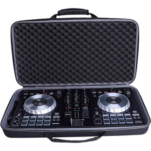 Buy now XANAD Case for Pioneer DJ DDJ FLX4 / DDJ-400 / DDJ-SB3 / DDJ-SB2 Portable 2-channel Controller or DDJ-RB Performance DJ Controller - Hard EVA Storge Bag(Black) at indiglob india