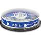 Verbatim M DISC BD-R 25GB 4X with Branded Surface Blank Blu-Ray Recordable Media – 25pk Spindle,Blue
