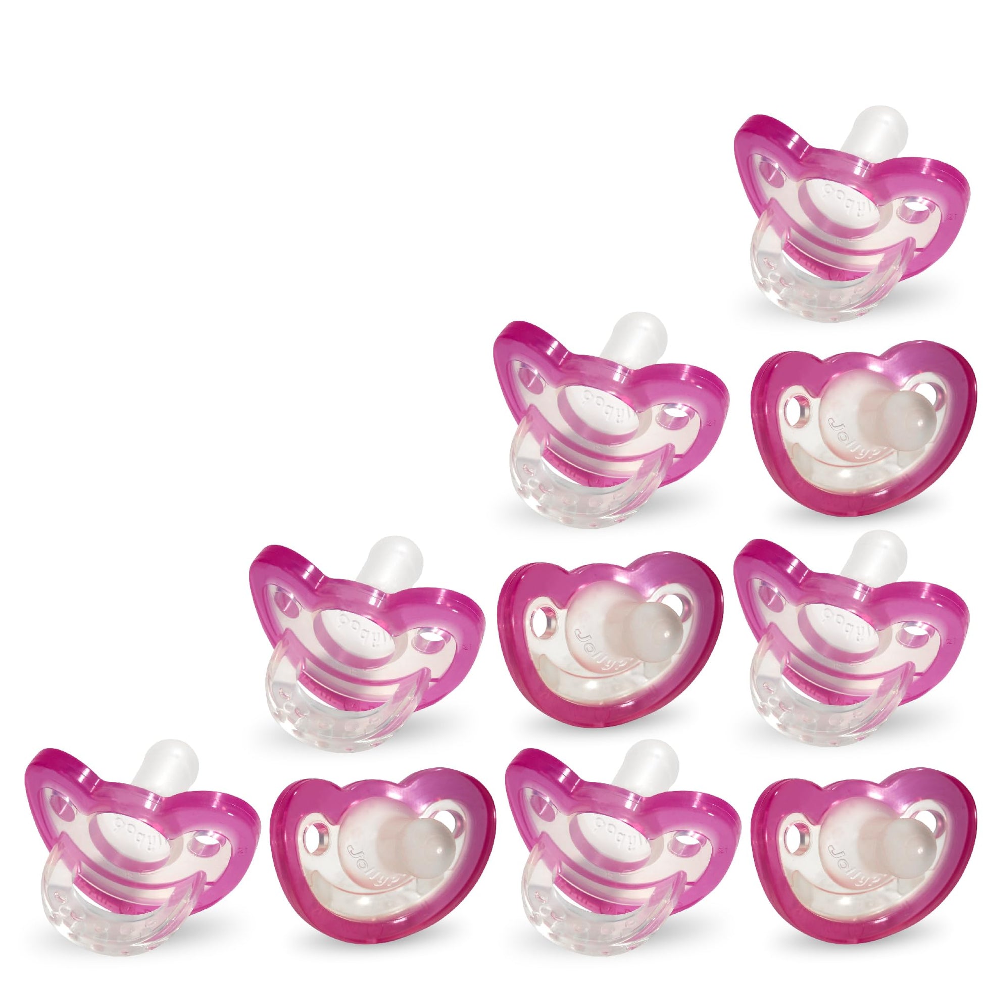 Buy now RaZbaby Jollypop Pacifier for Babies 3 Months and Up, USA Made, Natural Shaped Orthodontic Binky, Lovingly Shared in NICUs & Hospitals Worldwide, Medical-Grade 100% BPA-Free - 2 Pack - Pink Pink at indiglob india