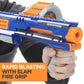 Buy now NERF Rampage N-Strike Elite Toy Blaster with 25 Dart Drum Slam Fire for Kids, Teens, & Adults (Amazon Exclusive) at indiglob india
