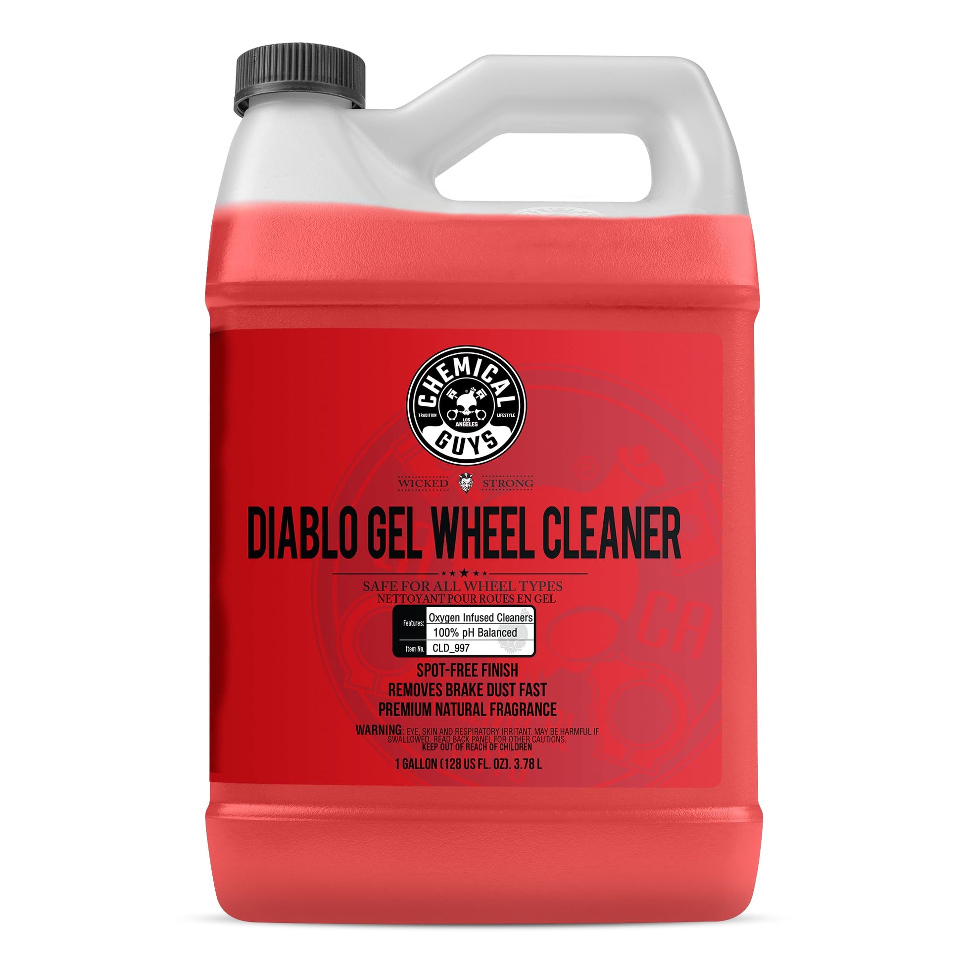 Buy now Chemical Guys Diablo Gel Oxygen Infused Foam Wheel & Rim Cleaner, Concentrated Car Wheel Cleaner Safe on All Finishes, Removes Brake Dust, Dirt, Grime, for Cars, Trucks, SUVs, Motorcycles & RVs, 16 oz at indiglob india