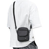 Small Crossbody Bag Side Shoulder Bag For Men, Women Mini Messenger Bag - Black-large