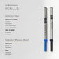 Cross Selectip Gel Rollerball Pen Refill - Blue - Dual Pack