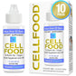 Cellfood Oxygen Boost, 1 fl oz - Liquid Oxygen Supplement for Lymphatic Drainage, Altitude Sickness, Jet Lag, Fatigue, Headaches, Hangovers & Energy - Gluten Free, Cert. Kosher - Makes Over 22 Quarts