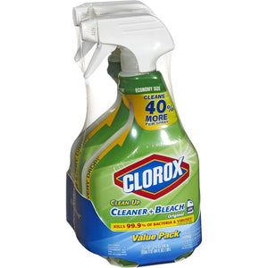 Clorox Clean-Up All Purpose Cleaner with Bleach - Original, 32 Ounce Spray Bottle (Pack of 3)