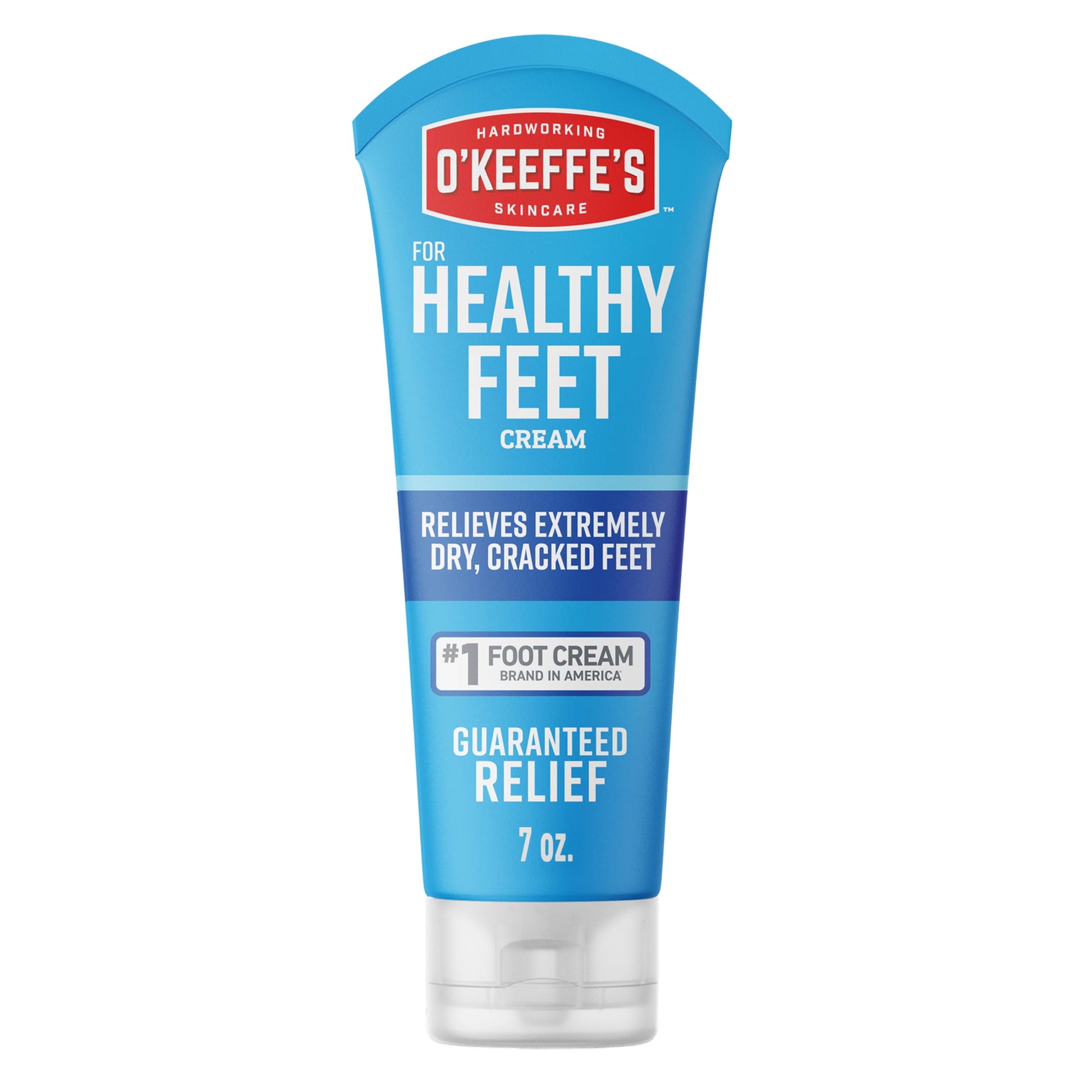 Buy now O'Keeffe's for Healthy Feet Foot Cream - 3 oz Travel Size Tube (1 Pack) - Guaranteed Relief for Extremely Cracked, Dry Feet, Repairing Skincare, Instantly Boosts and Retains Moisture Levels at indiglob india