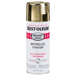 Buy now Rust-Oleum 7710830 Stops Rust Bright Coat Metallic Spray Paint, 11 Ounce, Gold, (Pack of 1) at indiglob india