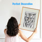 NAIMOER Tiger Diamond Art Kits for Adults,5D Diamond Art Tiger Kits DIY Full Drill Animals Diamond Art Kits for Home Wall Decoration Gifts (30X40cm)