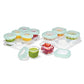 OXO Tot Baby Blocks Freezer Storage Containers Teal (4 Oz)