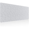DAWNTREES Large Felt Desk Pad, 40''x16'' Full Desk Mouse Pad, Office Computer Desk Mat for Keyboard,100X40cm Felt Desk Mat for Desk Pad Protector - Light Grey
