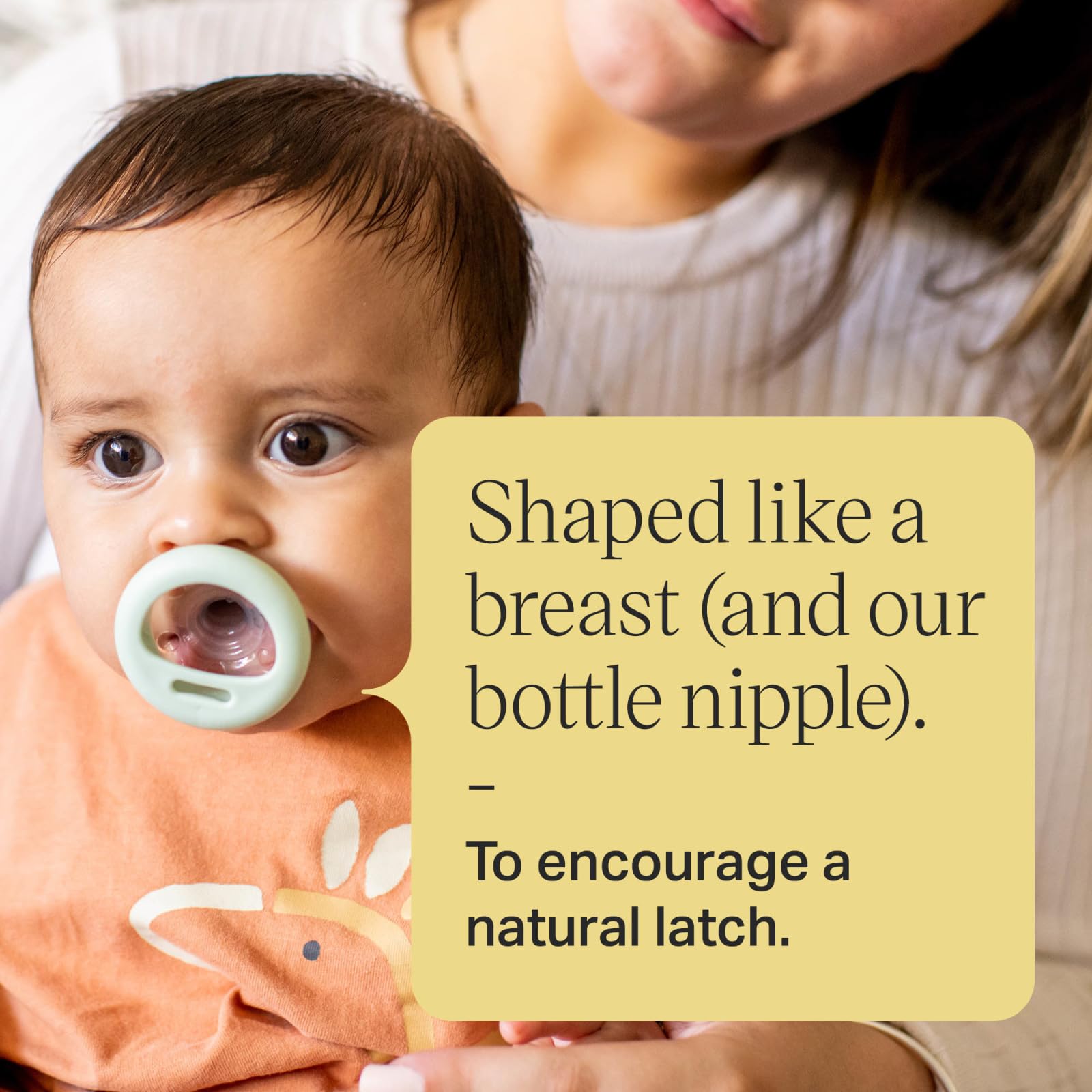 Buy now Tommee Tippee Breast-Like Pacifier, 0-6 Months, Symmetrical Design, Natural Breast-Like Baglet, BPA-Free Binkies, Pastel/Blue/Black, Pack of 4 at indiglob india