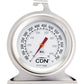 CDN High Heat Oven Thermometer | ProAccurate® | NSF Certified | 100-750°F Range | For Broiling, Roasting, High-Temp Cooking | Lab Glass Lens | POT750X