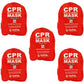 WNL Products CPR Rescue Mask, Adult/Child & Infant Pocket Resuscitator, Soft Case Kit with Belt Clip