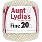 Aunt Lydia Extra Fine Crochet - 3 Pack of 400y/365m - Natural