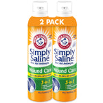 Buy now ARM & HAMMER Simply Saline Wound Care 3-in-1, Antiseptic First Aid Spray with Aloe to Help Prevent Infection, Sting-Free Saline for Wound Irrigation and Cleaning, Soothe Wounds with Aloe, 7.4 oz, 2pk at indiglob india