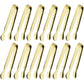 6PCS Ice Tongs Mini Sugar Tongs 4.25Inch Tong for Serving Food Small Serving Tong, Kitchen Tong for Appetizers,Tea Party, Coffee Bar, Desserts by Sunenlyst (Silver and Gold)