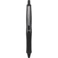 PILOT Dr. Grip FullBlack Refillable & Retractable Ballpoint Pen, Medium Point, Black Ink, 3-Pack (14634)- Ideal for School, Journaling & Office Writing