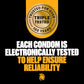 TROJAN Magnum Lubricated Large Condoms, Comfortable and Smooth Lubricated, America’s Number One Condom, 36 Count Pack