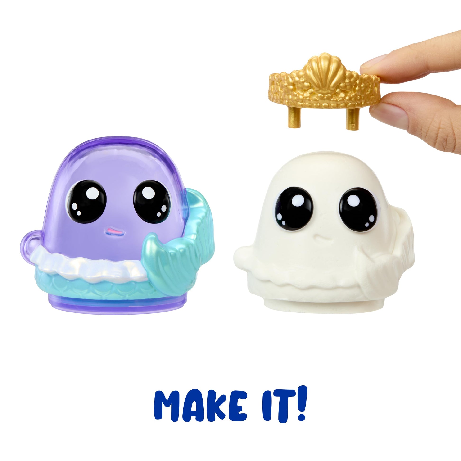 Buy now DohKins Fantasy Pack Characters, Mermaid, Unicorn, Fairy - Dough Never Dries, Ages 2+ at indiglob india