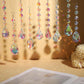 Buy now XINRUI Crystal Sun Catcher, 9 Pack Hanging Ornament Crystals Balls Prism Rainbow Maker for Home, Office, Garden Decoration, Window Decorations Decor(Crystal) at indiglob india