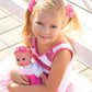 Buy now ADORA Playtime Baby Pretty Girl Vinyl 13 Girl Weighted Washable Cuddly Snuggle Soft Toy Play Doll Gift Set with Open/Close Eyes for Children 1+ Includes Bottle at indiglob india