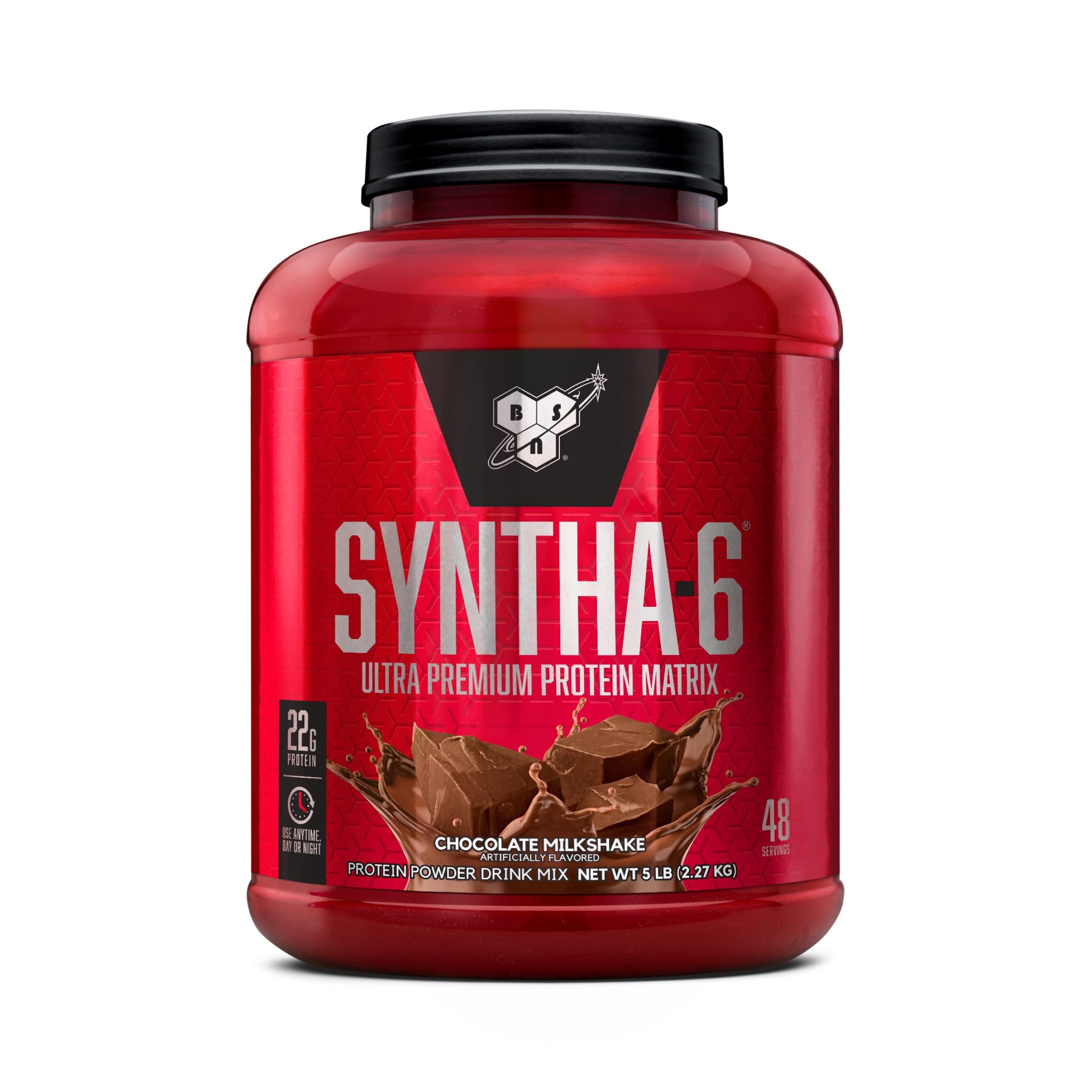Buy now BSN SYNTHA-6 Whey Protein Powder with Micellar Casein, Chocolate Milk Protein Isolate Powder, Chocolate Milkshake, 97 Servings (Package May Vary) Chocolate Milk Shake 5 Pound (Pack of 1) at indiglob india