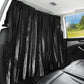 ZATOOTO Car Side Window Sun Shades - Privacy Magnetic Black 2 Pcs Covers Blinds Curtains - Auto Accessories Sunshades Keeps Cooler Screen for Baby Sleeping