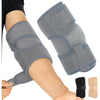 Vive Elbow Brace - Tennis Compression Sleeve - Wrap for Golfers, Bursitis, Left or Right Arm - Tendonitis Support Strap for Golf, Men and Women - Epicondylitis and Sports Recovery - Gray
