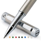 Buy now Scriveiner Black Lacquer Rollerball Pen - Stunning Luxury Pen, Real Gold Plating, Schmidt Ink Refill, Best Roller Ball Gift Set for Men & Women, Professional, Executive Office, Nice Pens 16. Stainless Steel with Chrome at indiglob india