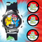 Accutime Kids Pokemon Digital LCD Quartz Watch for Boys, Girls, and Adults All Ages